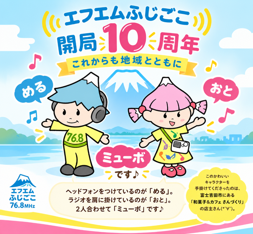エフエムふじごこ10周年記念画面 (Medium)